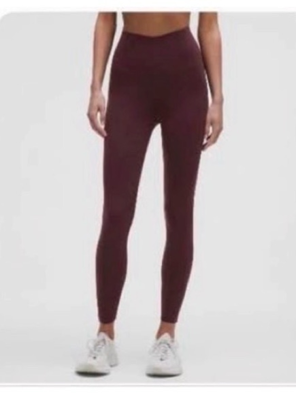 Lululemon High-Rise Wine Leggings - Women's Stretch Performance Pants
